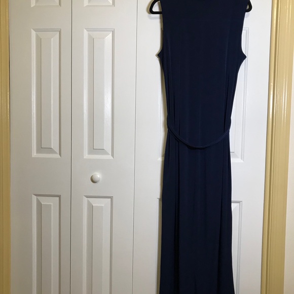 ❤️ SALE!! NWT! Michael Kors True Blue Maxi dress - Picture 3 of 5